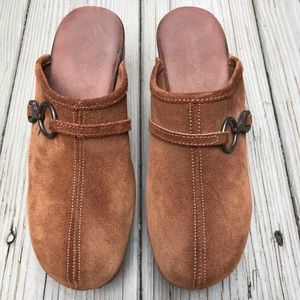 Nine West Suede Clogs